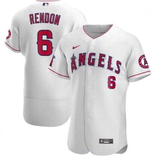 686355b64a0a8_1 Men's Los Angeles Angels #6 Anthony Rendon White Stitched MLB Jersey