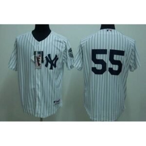 6863586d17e3e_1 Yankees #55 Hideki Matsui Stitched White Youth MLB Jersey