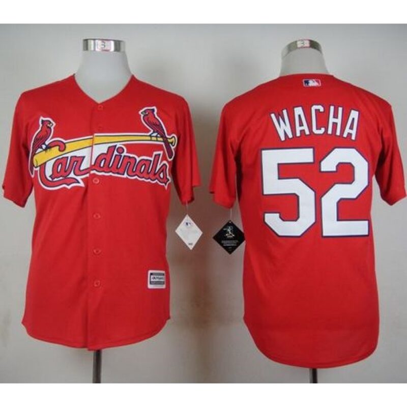 68635a1a708f6_1 Cardinals #52 Michael Wacha Red Cool Base Stitched MLB Jersey