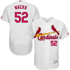 68635a3172a7b_1 Cardinals #52 Michael Wacha White Flexbase Authentic Collection Stitched MLB Jersey