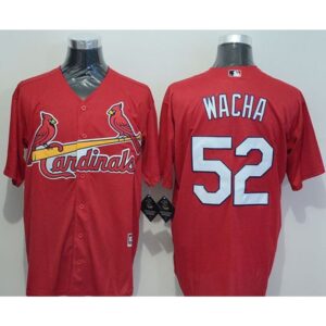 68635a381a2f2_1 Cardinals #52 Michael Wacha Red New Cool Base Stitched MLB Jersey