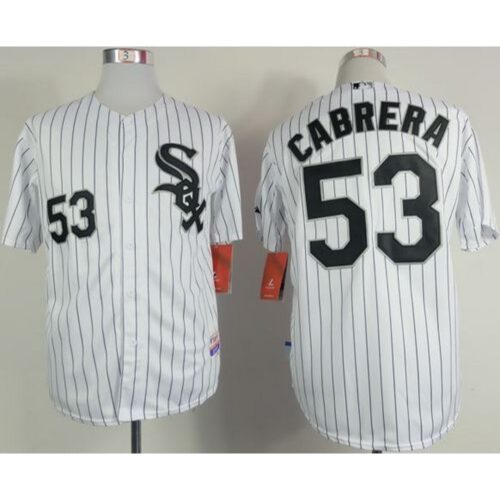 68635a6ba3b88_1 White Sox #53 Melky Cabrera White Black Strip Stitched MLB Jersey
