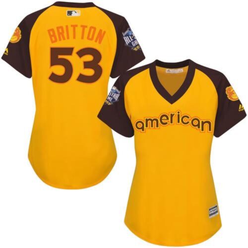 68635aa5d4a35_1 Orioles #53 Zach Britton Gold 2016 All-Star American League Women's Stitched MLB Jersey
