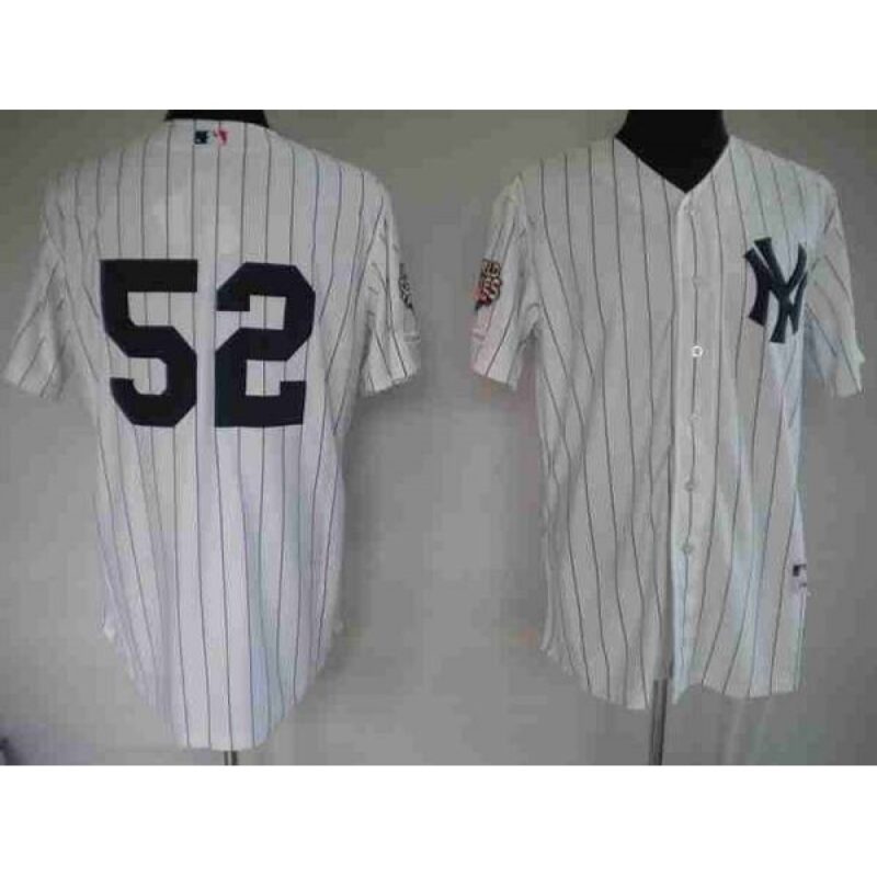 68635ae7e22ab_1 Yankees #52 C.C. Sabathia Stitched White Youth MLB Jersey