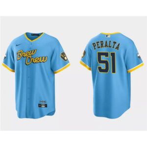 68635b09468fb_1 Men's Milwaukee Brewers #51 Freddy Penalta Powder Blue City Connect Cool Base Stitched Jersey