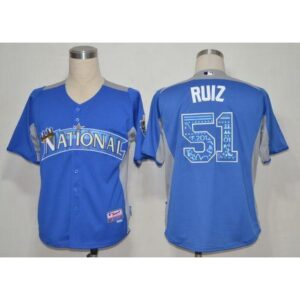 68635bba15a58_1 Phillies #51 Carlos Ruiz Blue 2012 All-Star BP Stitched MLB Jersey