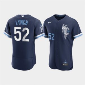 68635bd29d507_1 Men's Kansas City Royals #52 Daniel Lynch 2022 Navy City Connect Flex Base Stitched MLB Jersey