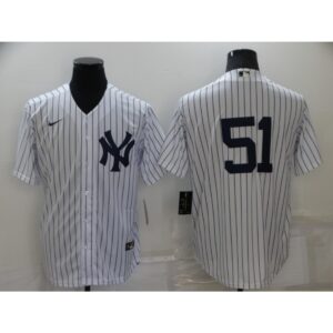 68635c219e931_1 Men's New York Yankees #51 Bernie Williams White Cool Base Stitched Baseball Jersey