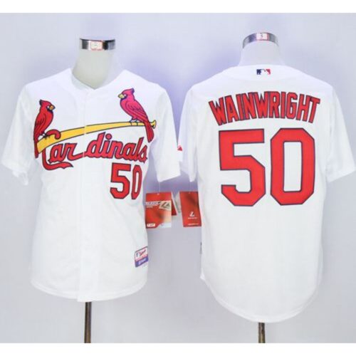 68635c56a6088_1 Cardinals #50 Adam Wainwright White Stitched MLB Jersey