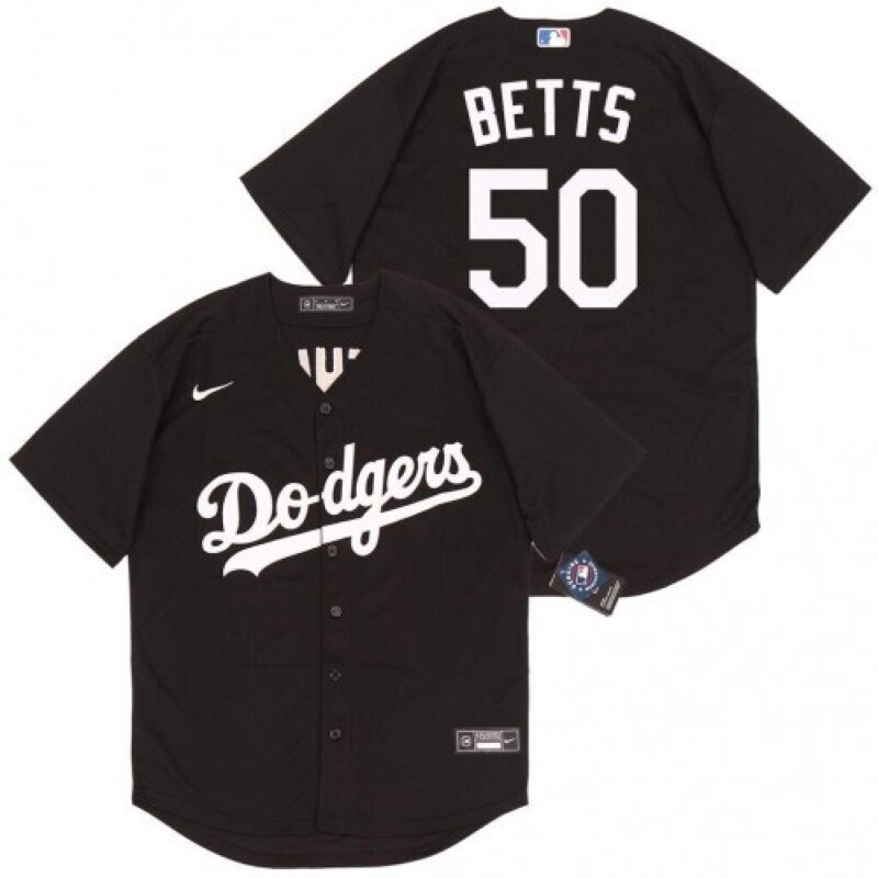 68635cb5855c1_1 Men's Los Angeles Dodgers #50 Mookie Betts Black Cool Base Stitched Jersey