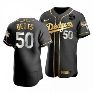 68635cb8e452b_1 Men's Los Angeles Dodgers #50 Mookie Betts 2020 World Series Champions Black Golden Sttiched MLB Jersey