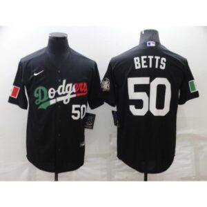 68635cc63fc3a_1 Men's Los Angeles Dodgers #50 Mookie Betts Black Cool Base Stitched Baseball Jersey
