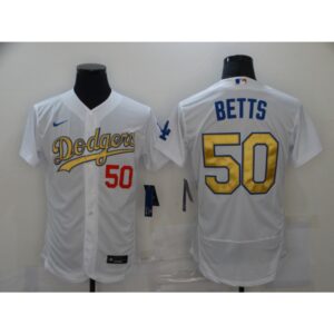 68635d4877ddb_1 Men's Los Angeles Dodgers #50 Mookie Betts 2021 White Gold Sttiched Jersey