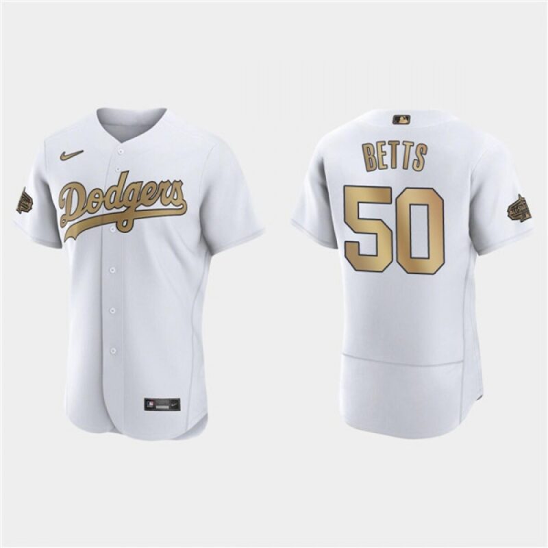 68635d6094eb4_1 Men's Los Angeles Dodgers #50 Mookie Betts 2022 All-Star White Flex Base Stitched Baseball Jersey