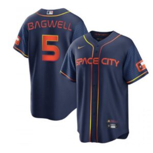 68635dc36b45d_1 Youth Houston Astros #5 Jeff Bagwell 2022 Navy City Connect Stitched Jersey