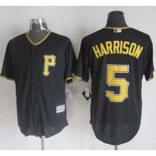 68635ee0c1d27_1 Pirates #5 Josh Harrison Black New Cool Base Stitched MLB Jersey