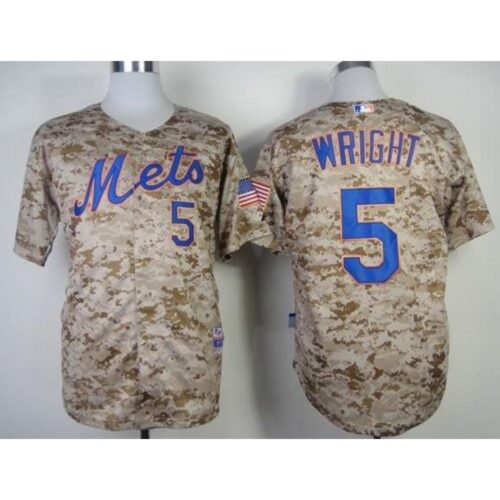 68635f3a32758_1 Mets #5 David Wright Alternate Camo Cool Base Stitched MLB Jersey