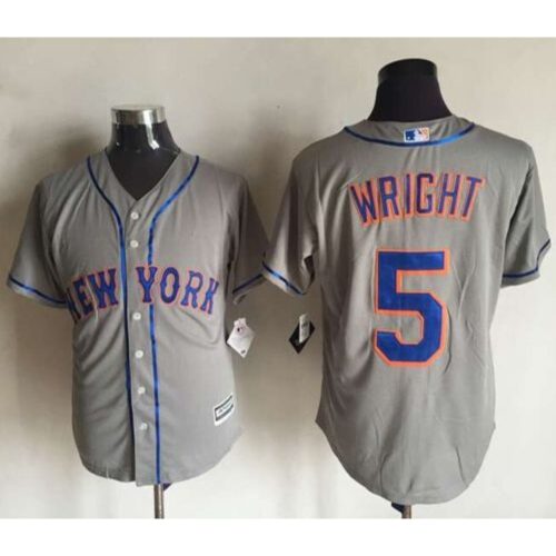 68635f4be9a51_1 Mets #5 David Wright New Grey Cool Base Stitched MLB Jersey