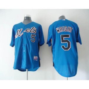 68635f5625352_1 Mets #5 David Wright Navy Blue 2011 Cool Base BP Stitched MLB Jersey