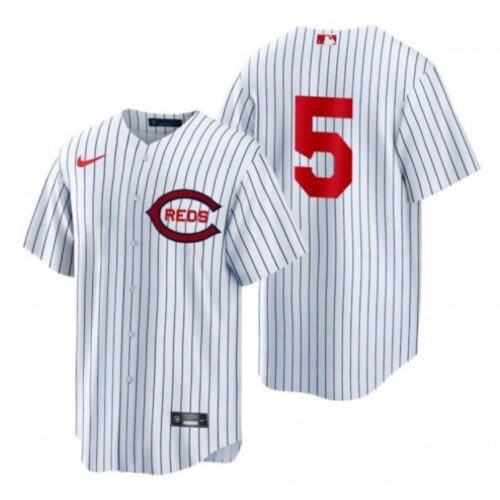 68636256badcb_1 Men's Cincinnati Reds #5 Johnny Bench 2022 White Field of Dreams Stitched Baseball Jersey