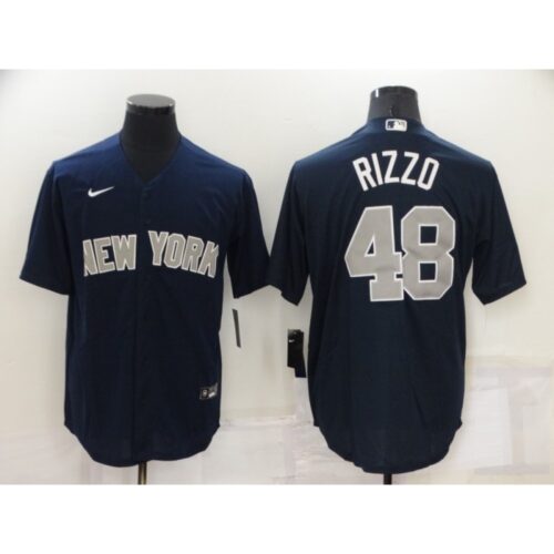 68636419ab8d1_1 Men's New York Yankees #48 Anthony Rizzo Navy Cool Base Stitched Jersey