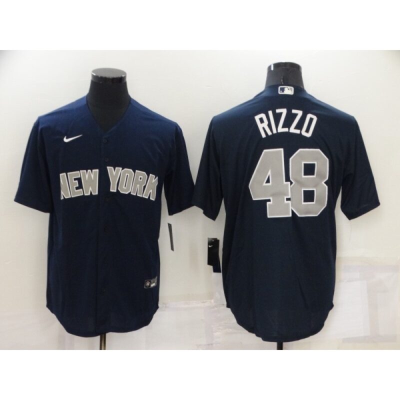 68636419ab8d1_1 Men's New York Yankees #48 Anthony Rizzo Navy Cool Base Stitched Jersey