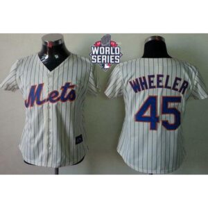 686365348bfde_1 Mets #45 Zack Wheeler Cream(Blue Strip) W/2015 World Series Patch Women's Fashion Stitched MLB Jersey