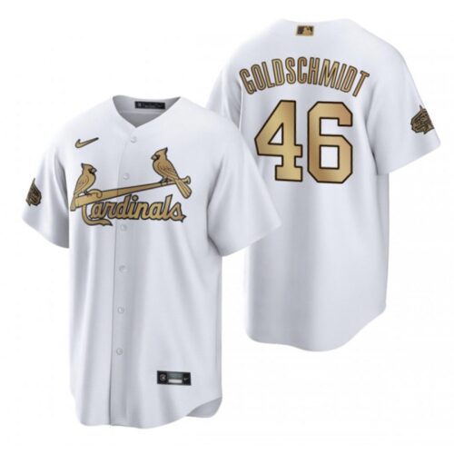 68636554c3672_1 Men's St. Louis Cardinals #46 Paul Goldschmidt 2022 All-Star White Cool Base Stitched Baseball Jersey