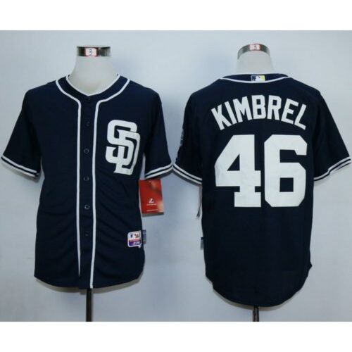 686365b122acc_1 Padres #46 Craig Kimbrel Dark Blue Alternate 1 Cool Base Stitched MLB Jersey