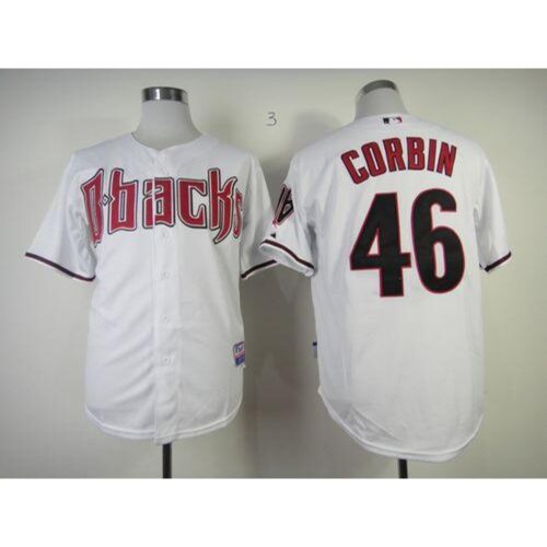 686365eaadac3_1 Diamondbacks #46 Patrick Corbin White Cool Base Stitched MLB Jersey