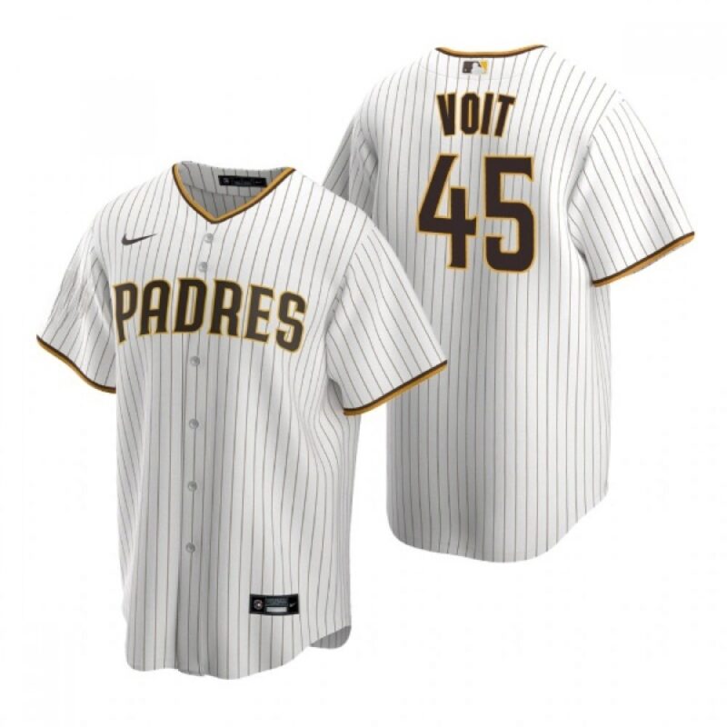 68636660e130f_1 Men's San Diego Padres #45 Luke Voit White Cool Base Stitched Jersey