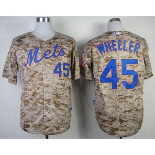 6863671185573_1 Mets #45 Zack Wheeler Alternate Camo Cool Base Stitched MLB Jersey