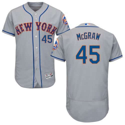 6863672997aac_1 Mets #45 Tug McGraw Grey Flexbase Authentic Collection Stitched MLB Jersey