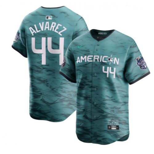 686368107977f_1 Youth Houston Astros #44 Yordan Alvarez Teal 2023 All-star Stitched Baseball Jersey