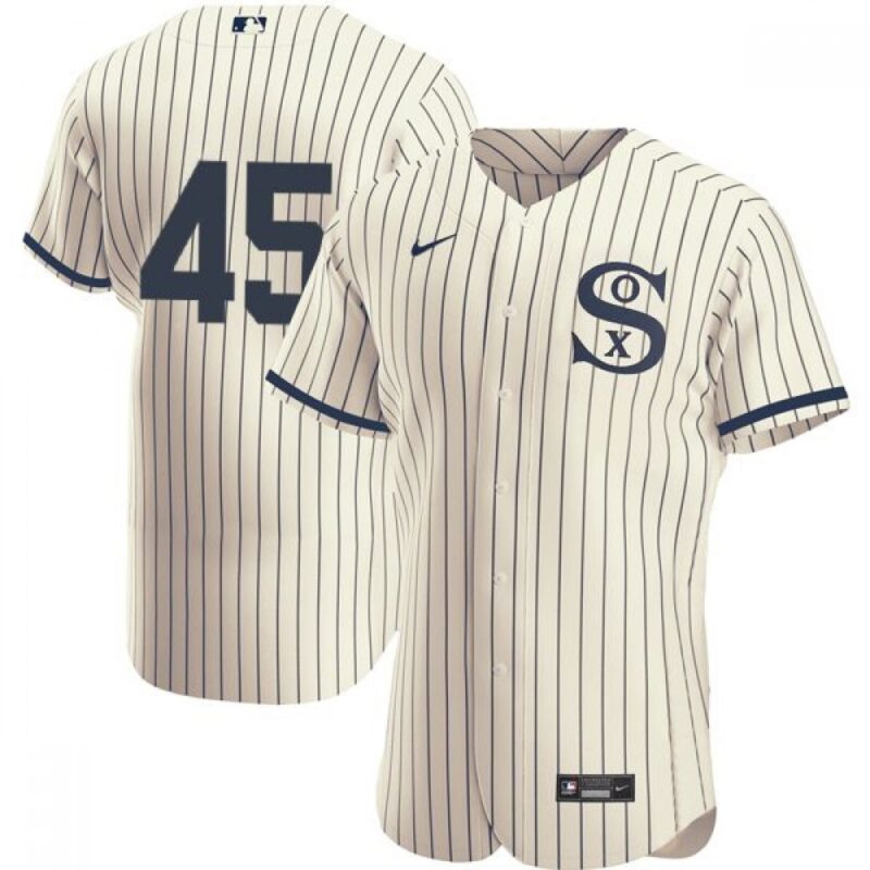 6863681c29881_1 Men's Chicago White Sox #45 Michael Jordan 2021 Cream/Navy Field of Dreams Flex Base Stitched Jersey