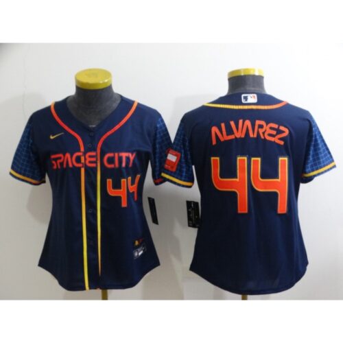 686368eab549a_1 Women's Houston Astros #44 Yordan Alvarez 2022 Navy City Connect Stitched Jersey(Run Small)