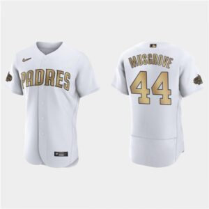 68636915a2ce8_1 Men's San Diego Padres #44 Joe Musgrove 2022 All-Star White Flex Base Stitched Baseball Jersey
