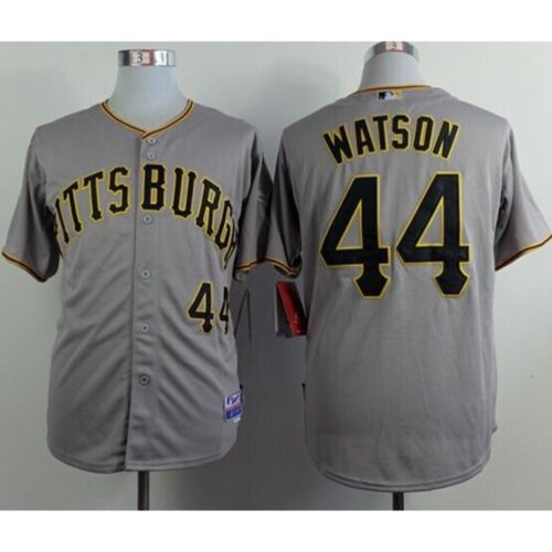 686369241b969_1 Pirates #44 Tony Watson Grey Cool Base Stitched MLB Jersey