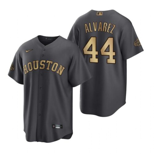 6863694c3bcc0_1 Men's Houston Astros #44 Yordan Alvarez 2022 All-Star Charcoal Cool Base Stitched Baseball Jersey