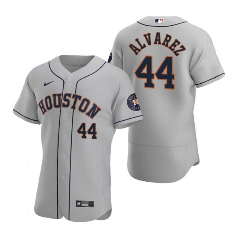 6863694fc4941_1 Men's Houston Astros #44 Yordan Alvarez Gray Flex Base Stitched Jersey