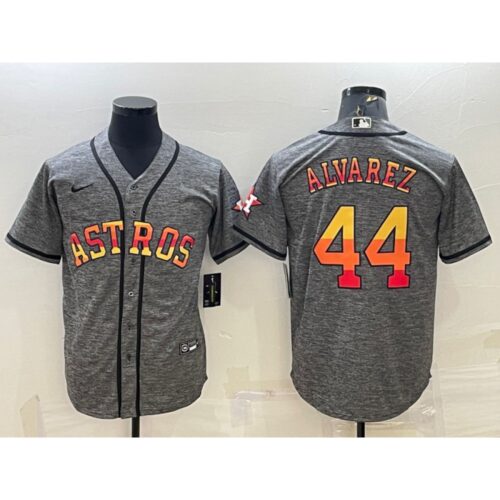 68636965b03b4_1 Men's Houston Astros #44 Yordan Alvarez Grey Cool Base Stitched Baseball Jersey