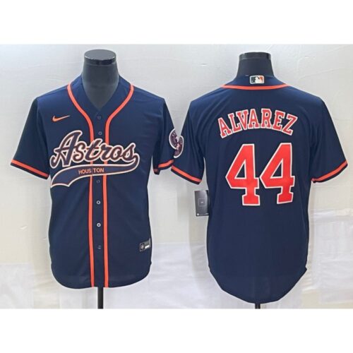 6863697048ef4_1 Men's Houston Astros #44 Yordan Alvarez Navy Cool Base Stitched Baseball Jersey