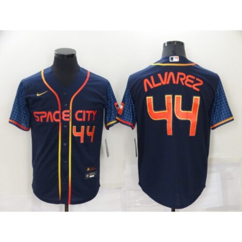 68636992665fe_1 Men's Houston Astros #44 Yordan Alvarez 2022 Navy City Connect Cool Base Stitched Jersey