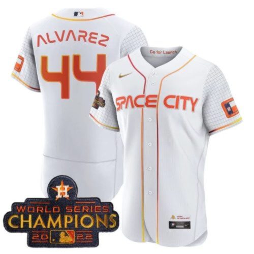 686369cb46edd_1 Men's Houston Astros #44 Yordan Alvarez White With 2022 World Serise Champions Patch Stitched Baseball Jersey