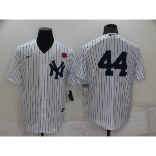686369fce44ea_1 Men's New York Yankees #44 Reggie Jackson White Cool Base Stitched Baseball Jersey