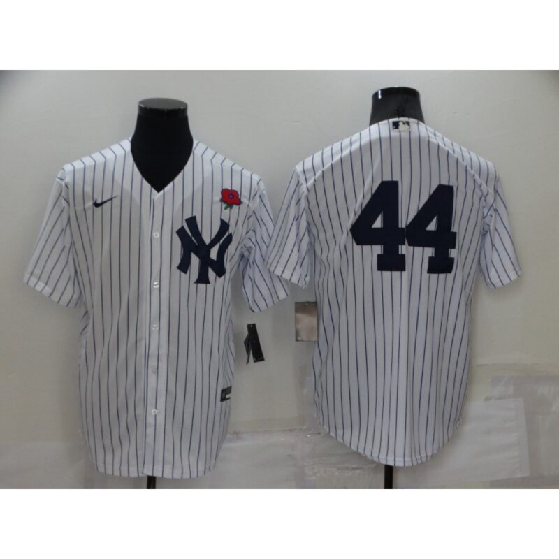 686369fce44ea_1 Men's New York Yankees #44 Reggie Jackson White Cool Base Stitched Baseball Jersey