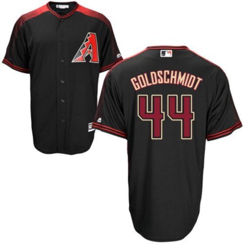 68636cbea9fb3_1 Diamondbacks #44 Paul Goldschmidt Black/Brick New Cool Base Stitched MLB Jersey