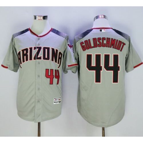 68636cce83fc3_1 Diamondbacks #44 Paul Goldschmidt Gray/Brick New Cool Base Stitched MLB Jersey