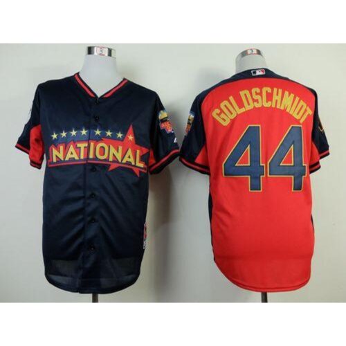 68636ce5d8f8f_1 Diamondbacks #44 Paul Goldschmidt Navy/Red National League 2014 All Star BP Stitched MLB Jersey