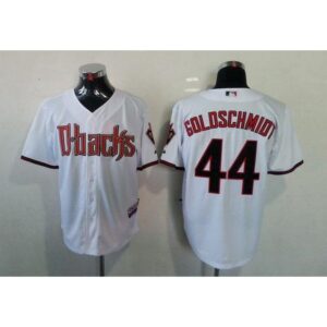 68636cf3a3480_1 Diamondbacks #44 Paul Goldschmidt White Cool Base Stitched MLB Jersey